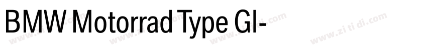 BMW Motorrad Type Gl字体转换 BMW Motorrad Type Gl字体转换